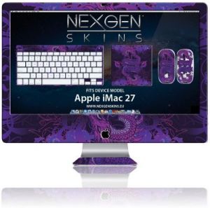 Nexgen Skins - Zestaw skórek na obudowę z efektem 3D iMac 27\" (Serpentine 3D)