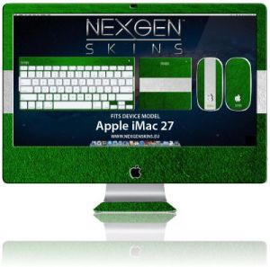 Nexgen Skins - Zestaw skórek na obudowę z efektem 3D iMac 27\" (On the Field 3D)