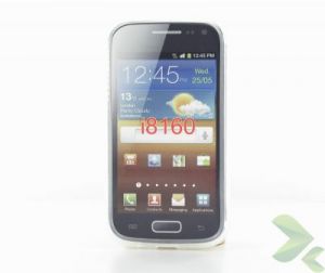 Geffy - Etui Samsung Galaxy Ace 2 i8160 TPU mat clear