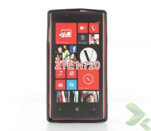 Geffy - Etui Nokia Lumia 720 TPU solid color black