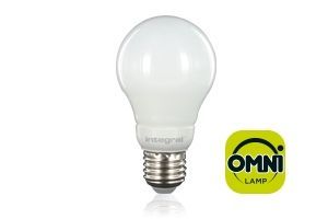 Integral żarówka LED E27 Classic Globe (GLS) Omni-Lamp 4.6W (40W) 3000K 470lm barwa biała ciepła