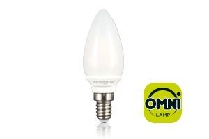 Integral żarówka LED E14 Candle Omni-Lamp 2.9W (25W) 3000K 250lm barwa biała ciepła