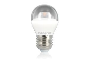 Integral żarówka LED E27 Mini Globe 4W (25W) 2700K 250lm Clear barwa biała ciepła