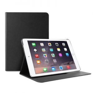 PURO Booklet Slim Case - Etui iPad Air 2 w/Magnet & Stand up (czarny)