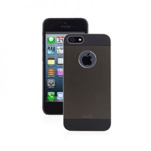 Moshi iGlaze Armour - Etui iPhone 5/5s/SE + folia na obudowę (czarny)