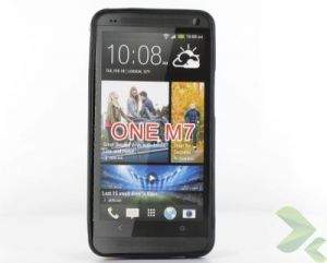 Geffy - Etui HTC One TPU solid color black