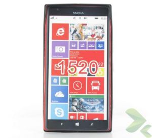 Geffy - Etui Nokia Lumia 1520 TPU solid color black
