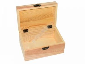 Pudełko drewniane kuferek 214084
