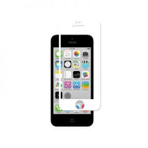 Moshi iVisor Glass - Szkło ochronne IonGlass na ekran do iPhone 5/5s/5c/SE (biała ramka)