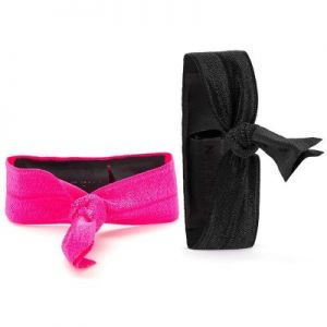 Griffin Ribbon Wristband - Opaski do Fitbit i Sony SmartBand (zestaw czarny i różowy)