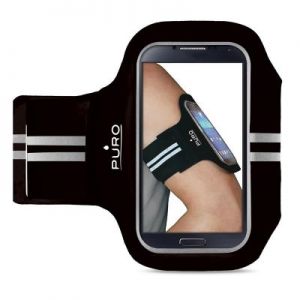 PURO Armband - Uniwersalna sportowa opaska na ramię do smartfonów max 5.1\" (czarny)