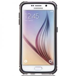 X-Doria Defense Gear - Aluminiowy bumper Samsung Galaxy S6 (titanium)