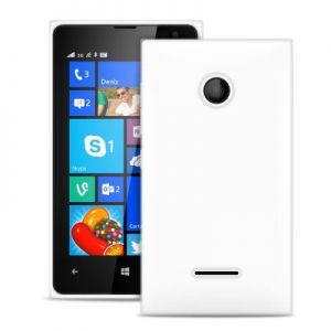 PURO Ultra Slim \"0.3\" Cover - Zestaw etui + folia na ekran Microsoft Lumia 435 (półprzez