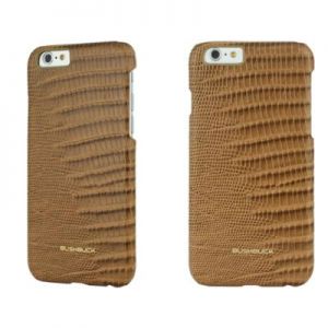 BUSHBUCK LIZARD Leather Case - Etui skórzane do iPhone 6/6s (khaki)
