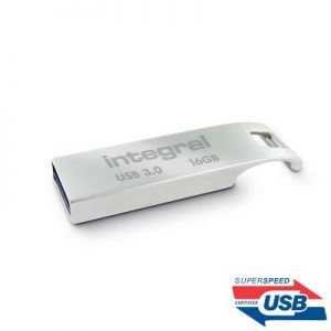 Integral ARC - Metalowy pendrive 16 GB USB 3.0 prędkość odczytu 110 MB/s