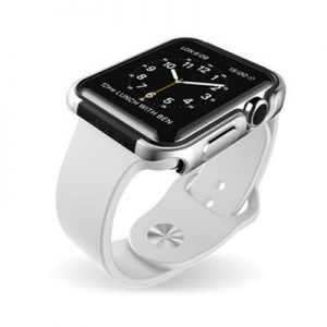 X-Doria Defense Edge - Aluminiowy bumper do Apple Watch 42mm (srebrny)