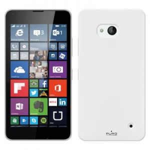PURO Silicon Cover - Etui Microsoft Lumia 640 (przezroczysty)