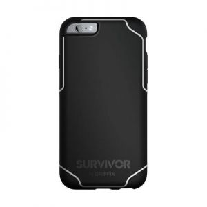 Griffin Survivor Journey - Etui iPhone 6/6s (Black/Apple White)