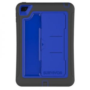 Griffin Survivor Slim - Etui iPad mini 4 (czarny/niebieski)