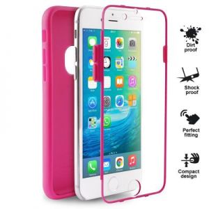 PURO Total Protection Cover - Etui iPhone 6/6s (różowy)