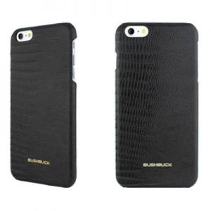 BUSHBUCK LIZARD Leather Case - Etui skórzane do iPhone 6 Plus/6s Plus (czarny)