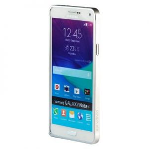X-Doria Bump Gear - Aluminiowy bumper Samsung Galaxy Note 4 (srebrny)