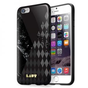 Laut HUEX POP - Etui iPhone 6/6s z 2 foliami na ekran w zestawie (czarny)