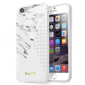 Laut HUEX POP - Etui iPhone 6/6s z 2 foliami na ekran w zestawie (biały)