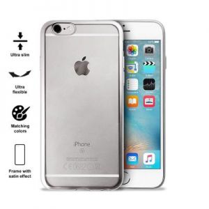 PURO Satin Cover - Etui iPhone 6/6s (Silver)