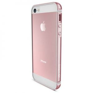 X-Doria Bump Gear Plus - Aluminiowy bumper iPhone 5/5s/SE (Rose Gold)