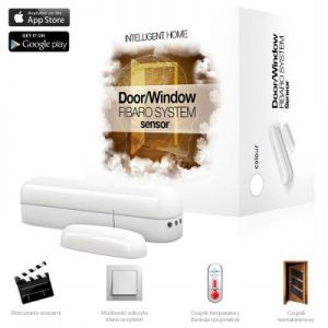 FIBARO Door/Window Sensor - Czujnik otwarcia drzwi/okna (biały)