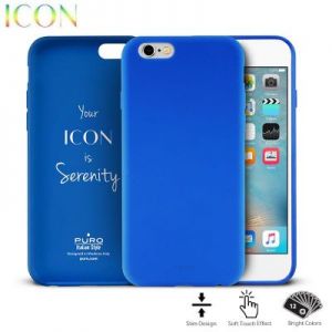 PURO ICON Cover - Etui iPhone 6/6s (Blue)