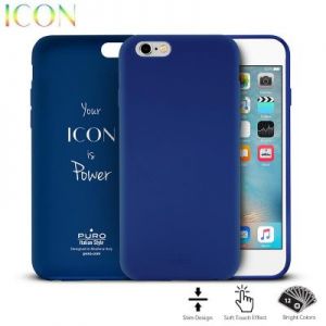 PURO ICON Cover - Etui iPhone 6/6s (Dark Blue)