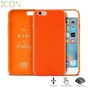 PURO ICON Cover - Etui iPhone 6/6s (Dark Orange)