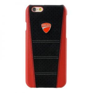 Ducati Superbike - Etui skórzane iPhone 6/6s (czerwony)