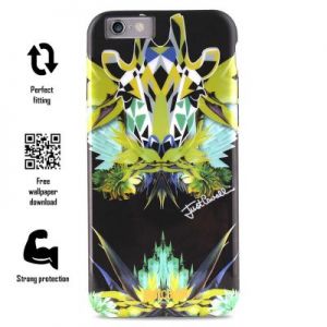 JUST CAVALLI Leo Giraffa Cover - Etui iPhone 6/6s (czarny)