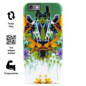 JUST CAVALLI Leo Giraffa Cover - Etui iPhone 6/6s (zielony)