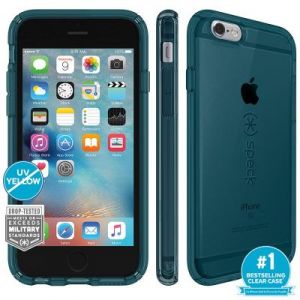 Speck CandyShell Clear - Etui iPhone 6/6s (Rainstorm Blue)