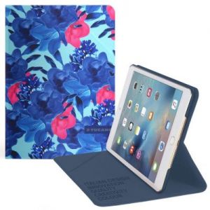 Tucano Angolo Flower - Etui iPad Pro 9.7\"/Air 2 (niebieski)