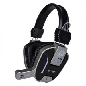 Marvo HG8952 - Słuchawki stereofoniczne dla graczy z mikrofonem + podświetlenie LED (czarny/srebrny)