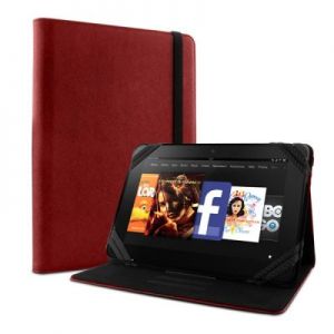 PURO Universal Booklet Tablet Case - Etui tablet 8.9\" (czerwony)