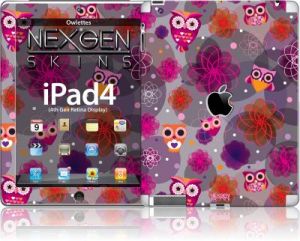 Nexgen Skins - Zestaw skórek na obudowę z efektem 3D iPad 2/3/4 (Owlettes 3D)