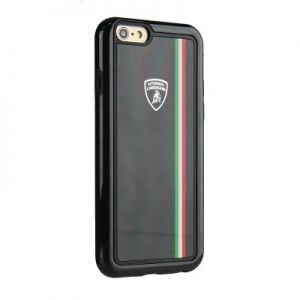 Lamborghini Tricolor Hardcase - Etui iPhone 6/6s (czarny)
