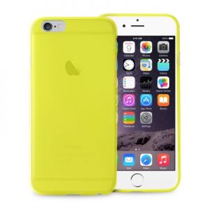 PURO Ultra Slim \"0.3\" Cover - Zestaw etui + folia na ekran iPhone 6 Plus/6s Plus (limonk