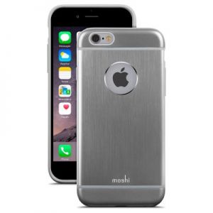 Moshi iGlaze Armour - Etui aluminiowe iPhone 6/6s (Space Grey)