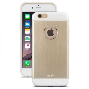 Moshi iGlaze Armour - Etui aluminiowe iPhone 6/6s (Gold)