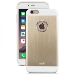 Moshi iGlaze Armour - Etui aluminiowe iPhone 6 Plus/6s Plus (Gold)