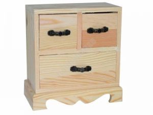 Pudełko drewniane komoda DL800480