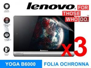 3x Folia ochronna na ekran do Lenovo Yoga B6000