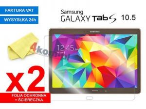 2x Folia ochronna na ekran do Samsug Galaxy Tab S 10.5